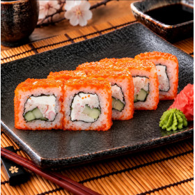 Калифорния с крабом (200 грамм)