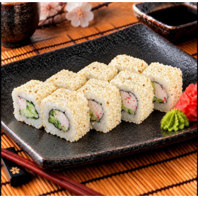 Калифорния в кунжуте (200 грамм)